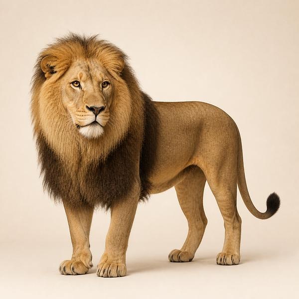 lion — Korean: 사자
