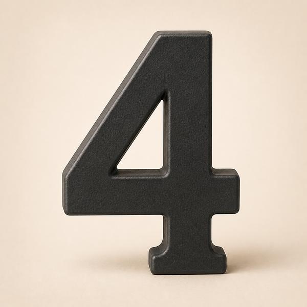four — Korean: 넷