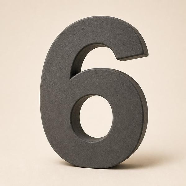 six — Korean: 여섯