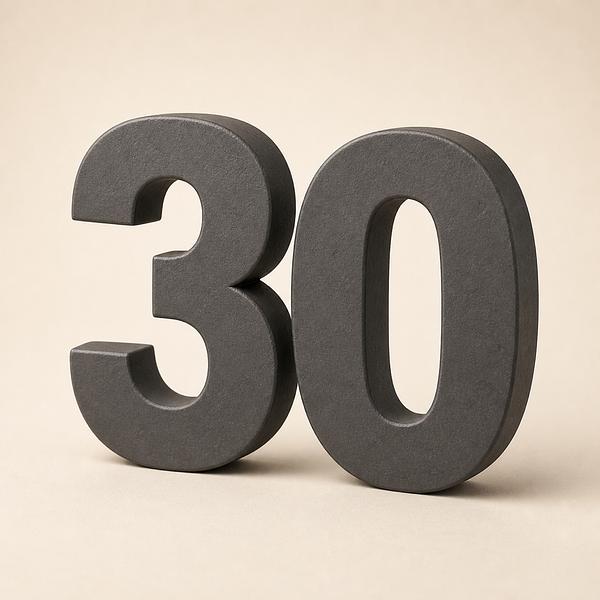 thirty — Korean: 서른