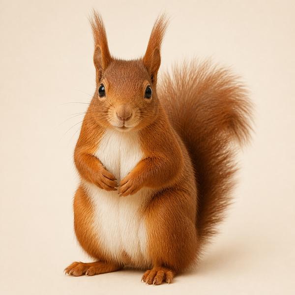 squirrel — Korean: 다람쥐