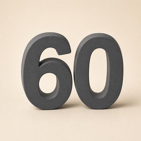 sixty — Korean: 예순