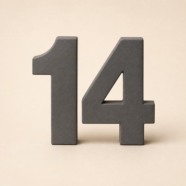 fourteen — Korean: 열넷