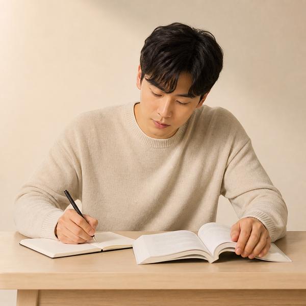 to study — Korean: 공부하다