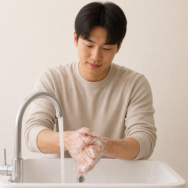 to wash — Korean: 씻다