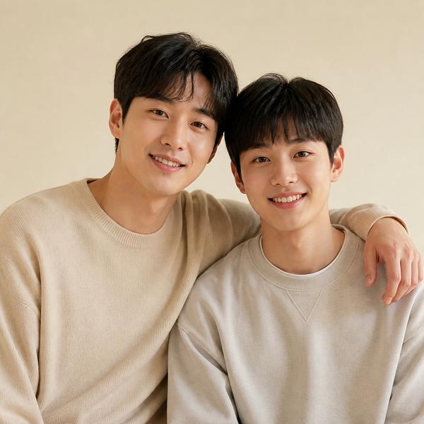 siblings or brothers — Korean: 형제